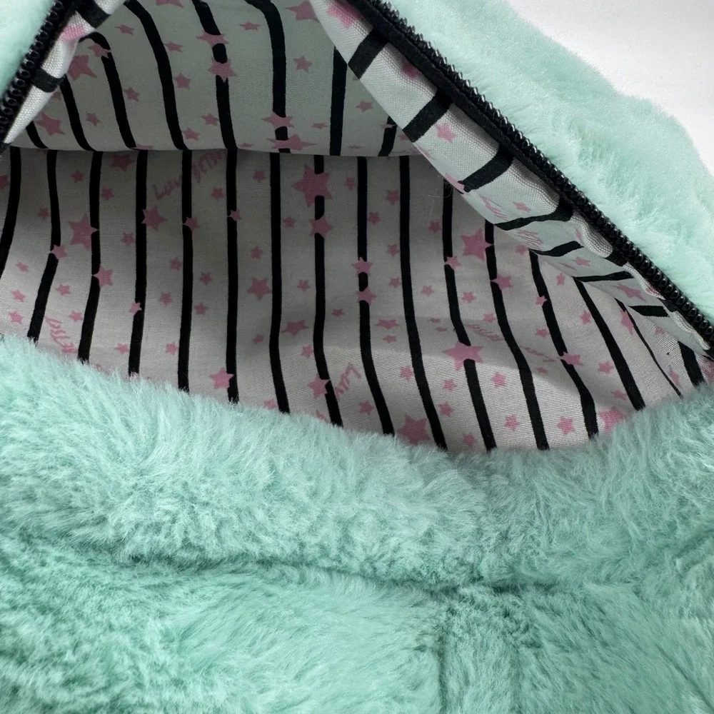 Luv Betsey‎ by Betsey Johnson Plush Unicorn Backpack Cute Green